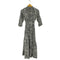 ザラ ZARA ZW COLLECTION LONG PRINTED DRESS ロング プリント ドレス ワンピース レディース import:XS