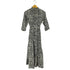 ザラ ZARA ZW COLLECTION LONG PRINTED DRESS ロング プリント ドレス ワンピース レディース import:XS