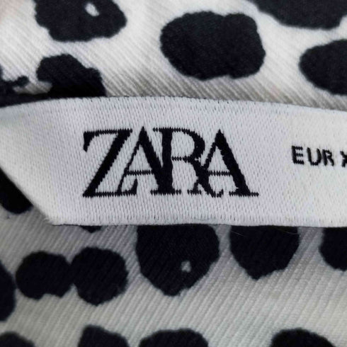 ザラ ZARA ZW COLLECTION LONG PRINTED DRESS ロング プリント ドレス ワンピース レディース import:XS