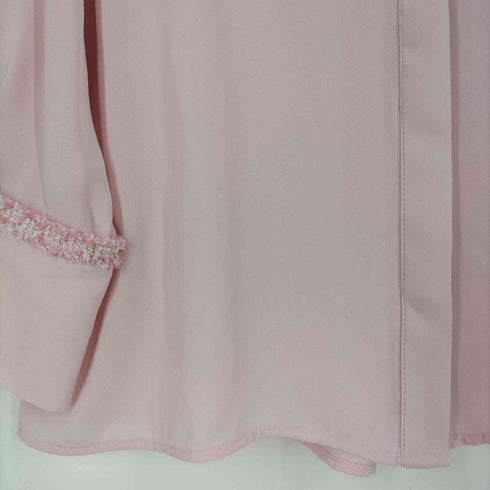 ザラ ZARA ツイードライン シャツブラウス レディース import:S