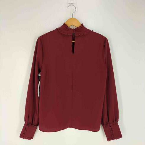 ザラ ZARA フリルデザイン ブラウス レディース import:S