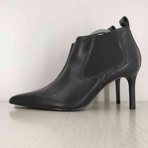 ザラ ZARA ショート ヒールブーツ レディース JPN:24.5