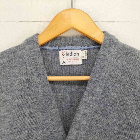 Indian brand SPORTWEAR 60-70s ウールカーディガン メンズ EUR:48
