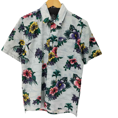 アディダスオリジナルス adidas Originals Aerotech Floral Button Up S/S Shirt メンズ JPN:L