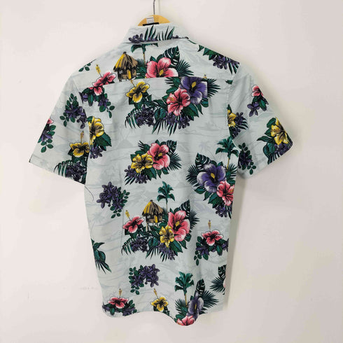 アディダスオリジナルス adidas Originals Aerotech Floral Button Up S/S Shirt メンズ JPN:L