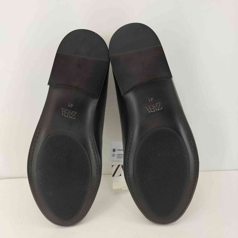 ザラ ZARA レザーローファー メンズ EUR:41