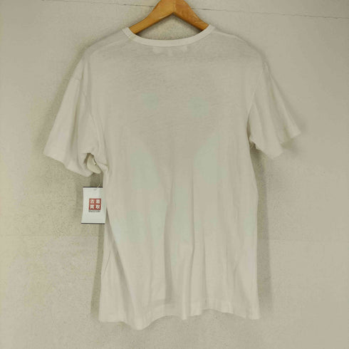 プレイコムデギャルソン PLAY COMME des GARCONS ハートロゴ プリント 刺繍 半袖Tシャツ カットソー レディース JPN:L