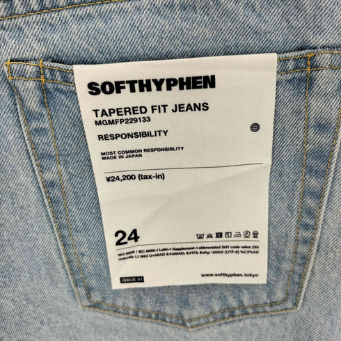 SOFTHYPHEN TAPERED SLIM FIT JEANS レディース 24