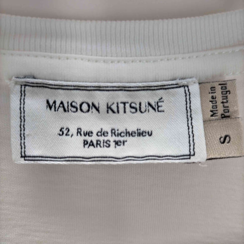 メゾンキツネ MAISON KITSUNE R NECK TEE SHIRT PRINT PALAIS メンズ JPN:S