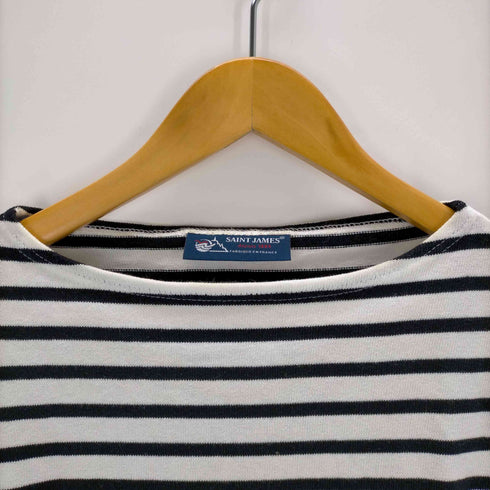 セントジェームス SAINT JAMES 7分袖 ボーダーバスクシャツ メンズ import:M