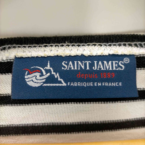 セントジェームス SAINT JAMES 7分袖 ボーダーバスクシャツ メンズ import:M