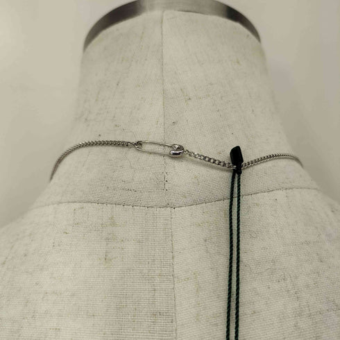 ミスタージェントルマン MISTERGENTLEMAN Bijou R.I PIN NECKLACE メンズ