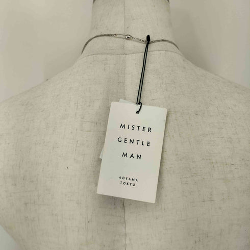 ミスタージェントルマン MISTERGENTLEMAN Bijou R.I PIN NECKLACE メンズ