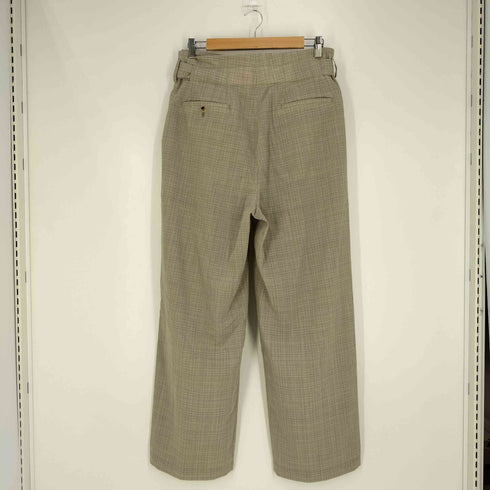 ヨーク YOKE HI WAIST BELTED TROUSERS ハイウエスト ベルテッド スラックス メンズ JPN:3