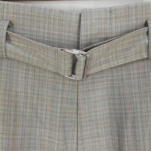 ヨーク YOKE HI WAIST BELTED TROUSERS ハイウエスト ベルテッド スラックス メンズ JPN:3