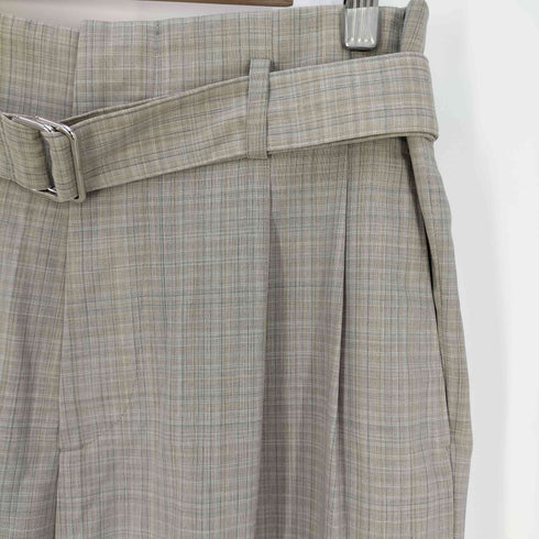 ヨーク YOKE HI WAIST BELTED TROUSERS ハイウエスト ベルテッド スラックス メンズ JPN:3