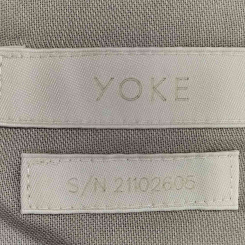 ヨーク YOKE HI WAIST BELTED TROUSERS ハイウエスト ベルテッド スラックス メンズ JPN:3