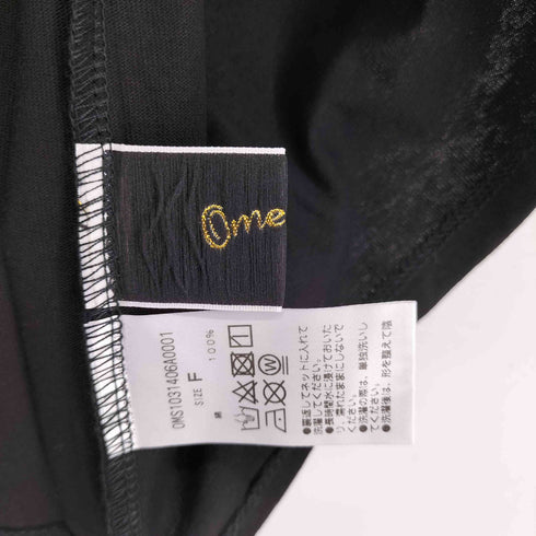 オメカシ omekashi バックホールデザインTシャツ レディース FREE