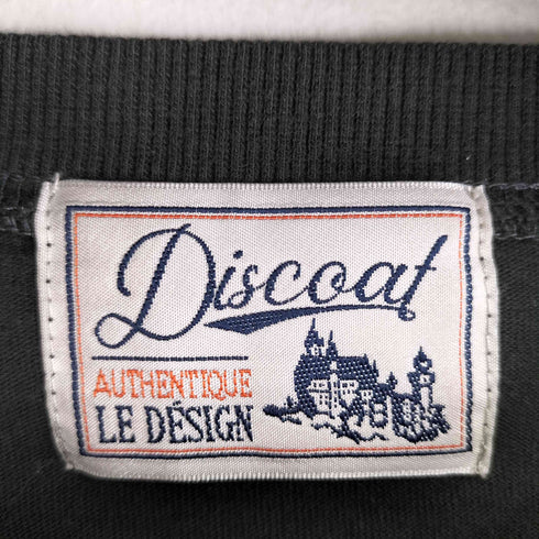 ディスコート Discoat フロントプリント L/S Tシャツ レディース FREE