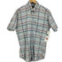 アイゾッド IZOD シワ ライン B.D S/S コットン ポリ チェック シャツ メンズ import:M