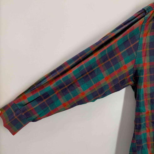 ギャップ Gap 紺タグ old マドラスチェック ボタンダウンシャツ メンズ JPN:M