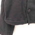 トリココムデギャルソン tricot COMME des GARCONS 縮絨 丸襟 ショート ピーコート レディース import:M