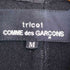トリココムデギャルソン tricot COMME des GARCONS 縮絨 丸襟 ショート ピーコート レディース import:M