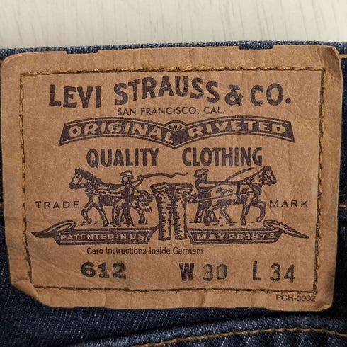 リーバイス Levis オレンジタブ 612 裏P44刻印 ジップフライ デニムパンツ メンズ W30 L34