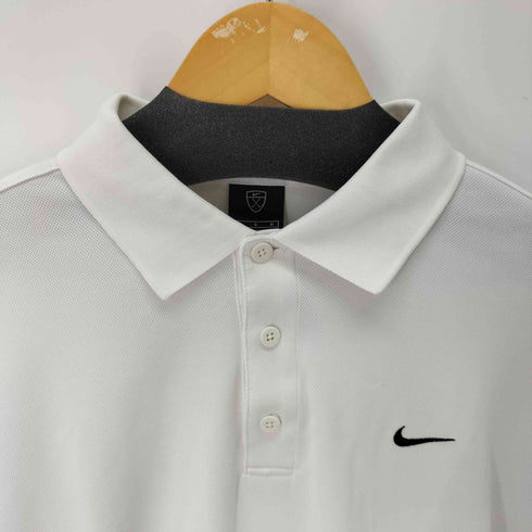 ナイキゴルフ NIKE GOLF スウォッシュ刺繍 L/Sポロシャツ メンズ JPN:L