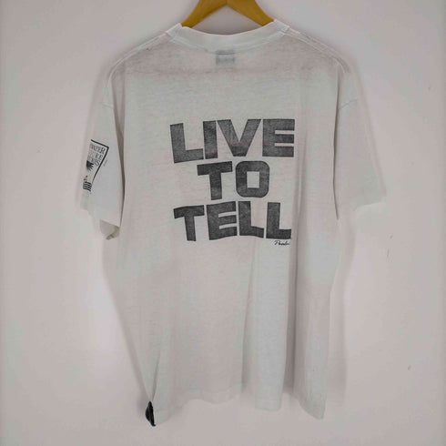 スクリーンスターズ SCREEN STARS USA製 シングルステッチLIVE TO TELL プリントTシャツ メンズ JPN:XL