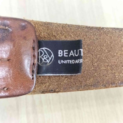 ビューティーアンドユースユナイテッドアローズ BEAUTY & YOUTH UNITED ARROWS レザーベルト メンズ