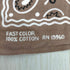 fast color クッキー柄バンダナ メンズ