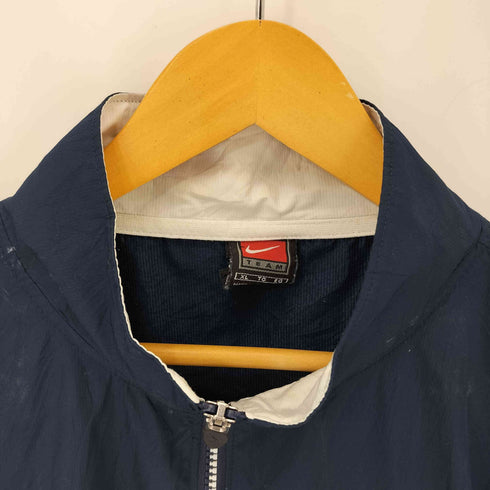 ナイキ NIKE 00S TEAMタグ ポリシェル ジップブルゾン メンズ import:XL