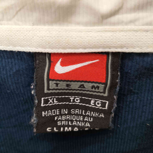 ナイキ NIKE 00S TEAMタグ ポリシェル ジップブルゾン メンズ import:XL
