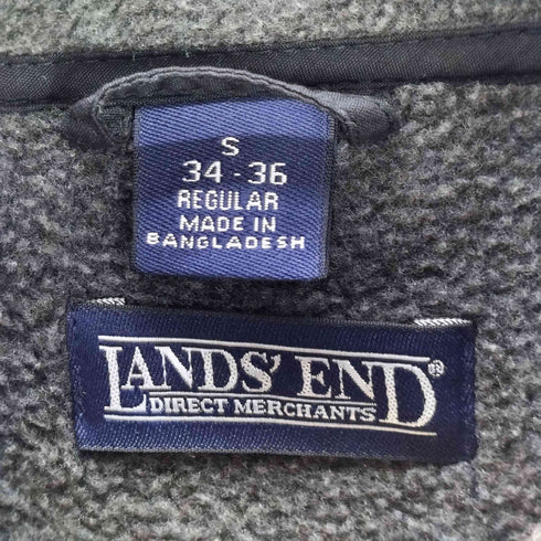 ランズエンド LANDS END POLARTEC フリースベスト メンズ import:S