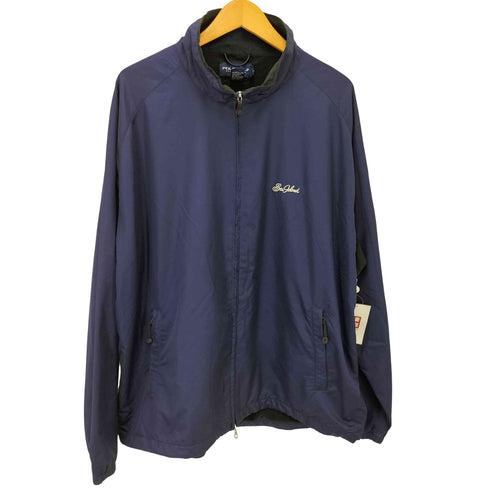ポロゴルフラルフローレン POLO GOLF RALPH LAUREN 裏地フリース スタンドネック ジップアップ ジャケット メンズ import:XXL