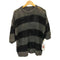 Alfred Alex ボーダー シアー メッシュ オーバーサイズ ニット メンズ JPN:M