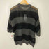 Alfred Alex ボーダー シアー メッシュ オーバーサイズ ニット メンズ JPN:M