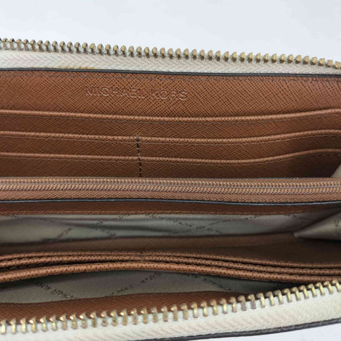 マイケルコース Michael Kors モノグラムラウンド長財布 レディース