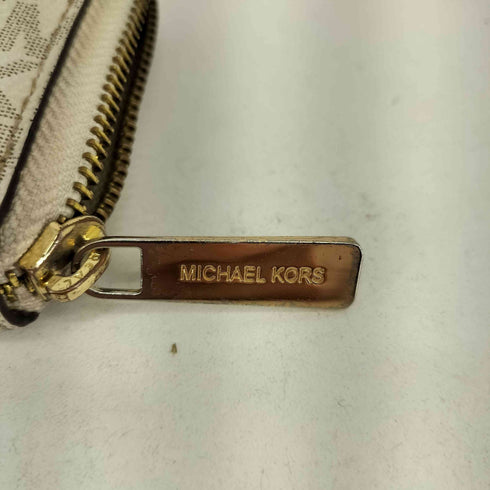 マイケルコース Michael Kors モノグラムラウンド長財布 レディース