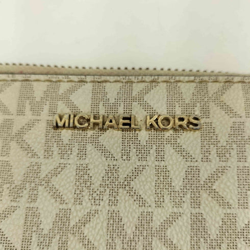 マイケルコース Michael Kors モノグラムラウンド長財布 レディース