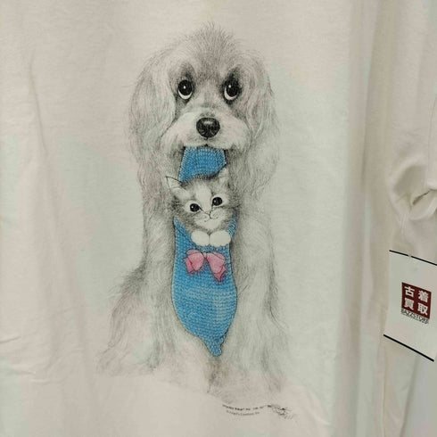 ANGEL'S CREATION INC アニマルプリント S/S オーバーサイズ Tシャツ メンズ