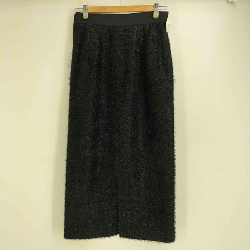 アイシービー ICB 24AW ルレックスヘアリージャカード ロングナロースカート ラメ レディース JPN:S