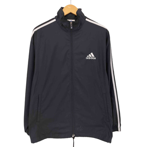 アディダス adidas 00S 万国旗タグ スリーストライプ ナイロンジャケット メンズ JPN:M