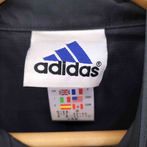アディダス adidas 00S 万国旗タグ スリーストライプ ナイロンジャケット メンズ JPN:M