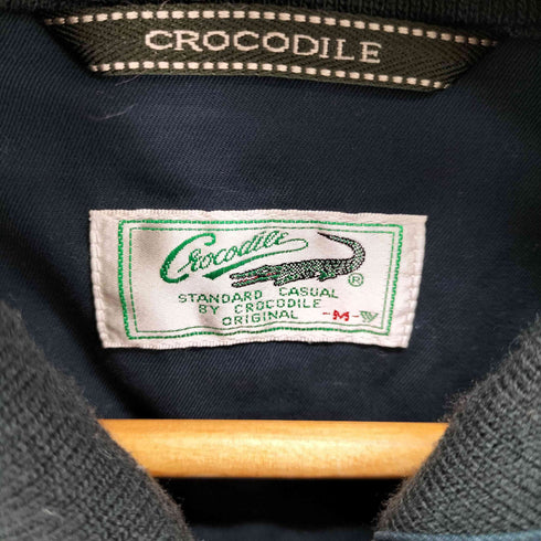 クロコダイル crocodile 裏地チェック ボトルネックブルゾン メンズ JPN:M