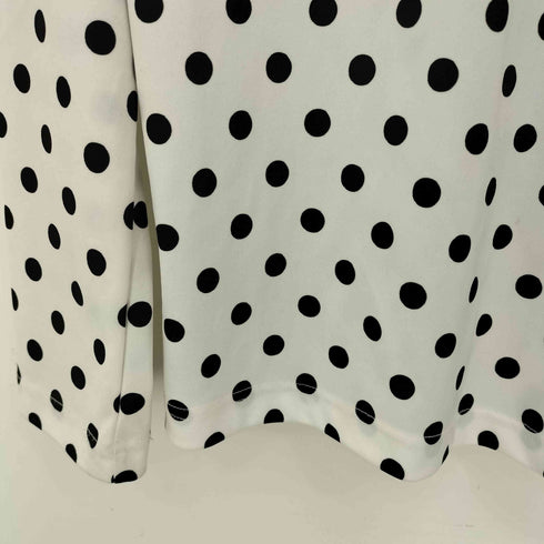 コムデギャルソン COMME des GARCONS 水玉 ドット エステル カットソー レディース JPN:M