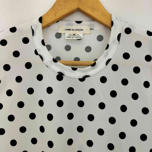 コムデギャルソン COMME des GARCONS 水玉 ドット エステル カットソー レディース JPN:M