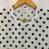 コムデギャルソン COMME des GARCONS 水玉 ドット エステル カットソー レディース JPN:M