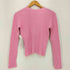 クレージュ courreges ロゴ リブ クルーネックニット レディース 9R